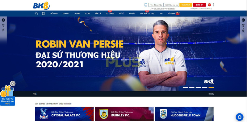 Dai su thuong hieu BK8 Robin Van Persie 1 Dai su thuong hieu BK8 Robin Van Persie 1
